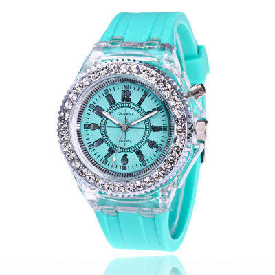 Multicolor Quartz Kids Watch Laipute Branded , Multiusage Led Quartz Watch