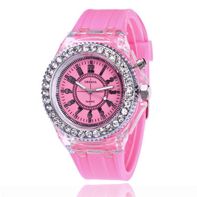 Multicolor Quartz Kids Watch Laipute Branded , Multiusage Led Quartz Watch