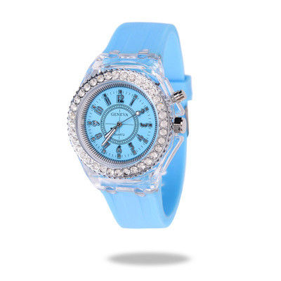 Multicolor Quartz Kids Watch Laipute Branded , Multiusage Led Quartz Watch