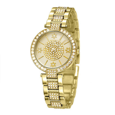 10bar Waterproof Silver Diamond Watch Womens , PC21 White Gold Diamond Watch