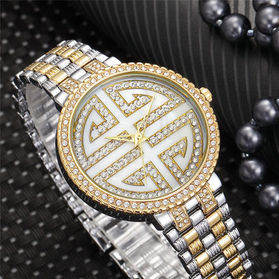 10bar Waterproof Silver Diamond Watch Womens , PC21 White Gold Diamond Watch