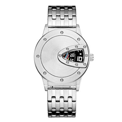 Mirror Edge Personalised Engraved Mens Watches Alloy Man Watches