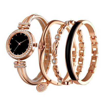 4piece Wrist Watch Gift Set , Watch Gift Box Set 86g Watch