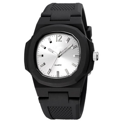 Laipute Square Mirror Face Silicone Band Digital Watch 5ATM Waterproof