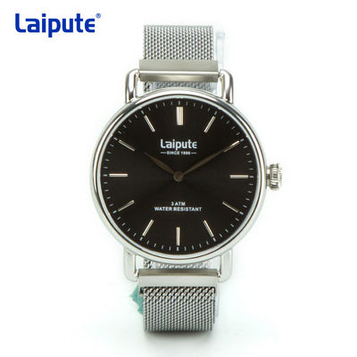 3ATM Stainless Steel Quartz Wrist Watch Multifunction Multiapplication