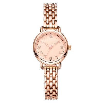 ODM Automatic Ladies Wrist Watch 1ATM Waterproof With Mushroom Buckle