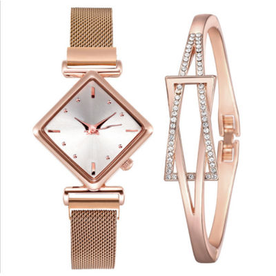 3Bar Waterproof Ladies Watch And Bracelet Gift Set ODM Availbale
