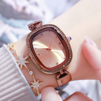 Rhinestone Watches With Diamonds Womens 3ATM Waterresistant 10mm