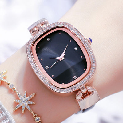 Rhinestone Watches With Diamonds Womens 3ATM Waterresistant 10mm