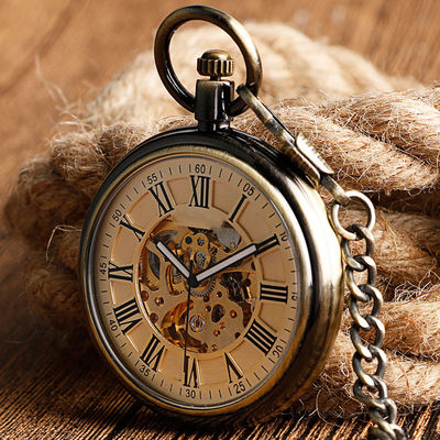 1ATM Waterproof Vintage Collection Quartz Pocket Watch Sapphire Material