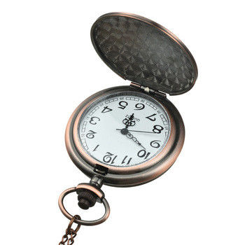 Multiusage Vintage Pocket Watch Clock , 3ATM Vintage Wind Up Pocket Watch