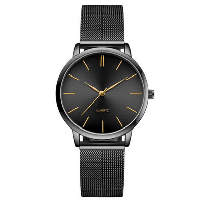 Antiscratch Ultra Thin Mens Watches ODM Available WIth Bilateral Press Buckle