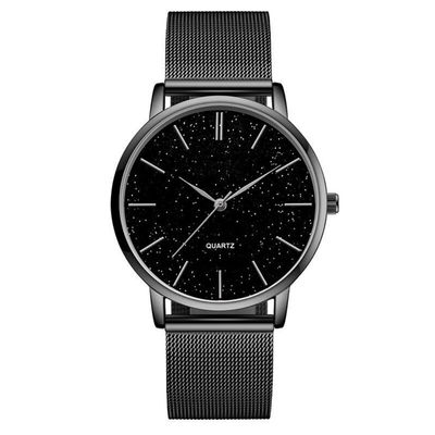Antiscratch Ultra Thin Mens Watches ODM Available WIth Bilateral Press Buckle