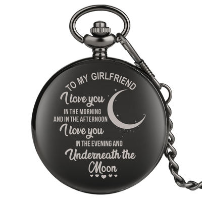 ODM Vintage Pocket Watch With Chain Stainless Steel Material