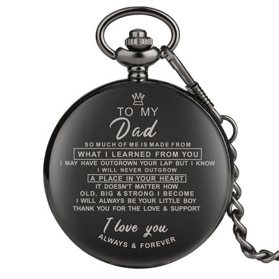 ODM Vintage Pocket Watch With Chain Stainless Steel Material