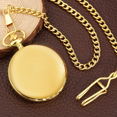 ODM Vintage Pocket Watch With Chain Stainless Steel Material