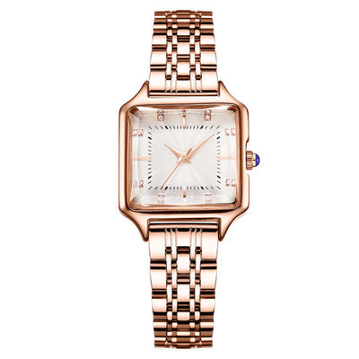 Spiral Crown Vintage Diamond Quartz Watch 3ATM Waterproof