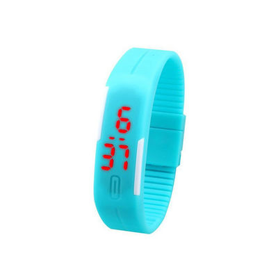 Unisex Analog Digital Sports Watch Silicone Strap ODM Digital Wristband Watch