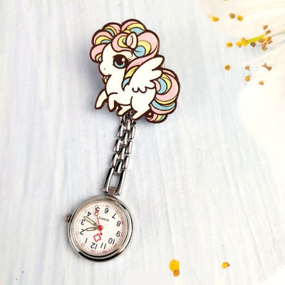 Engraved Nurses Clip On Fob Watch ODM Available For Unisex