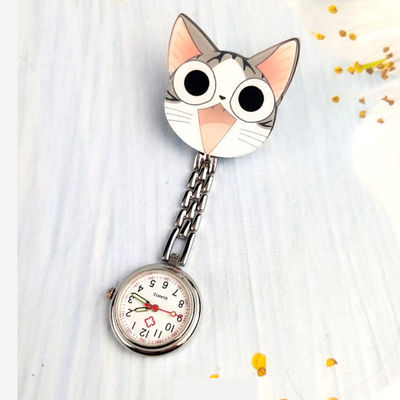 Engraved Nurses Clip On Fob Watch ODM Available For Unisex