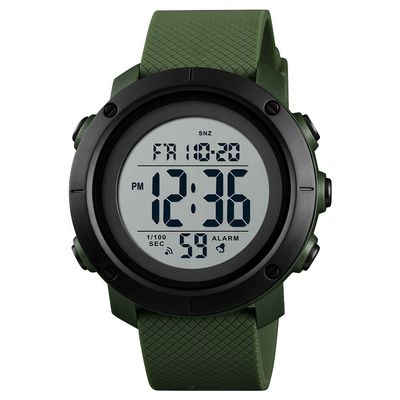 Plastic Watch Wrist Watch Men Fashion Silicone Sport Digital Watch