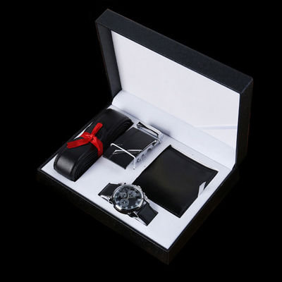 3 piece Mens Gift Watch Set 16*21*5.5cm Size For Business