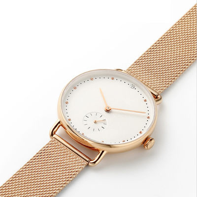 3.2cm Stainless Steel Quartz Wrist Watch Waterproof Corrosionfree