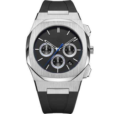 SUS316L Stainless Steel Quartz Wrist Watch Chronograph With SR626SW Battery