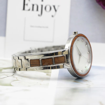 Unisex Stainless Steel Chronograph Watch , ODM Quartz Watch Stainless Steel Back