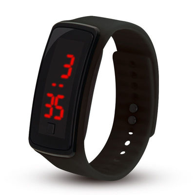 Led Light Bracelet Children Watch Silicone Rubber Wristband Watch