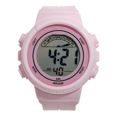 Sports Digital And Analog Wrist Watch Pin Buckle Waterproof Unisex Digital Watch