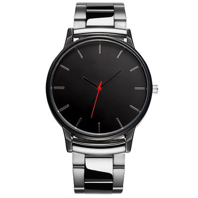 8in Stainless Steel Quartz Wrist Watch Multi Function ROHS Approved