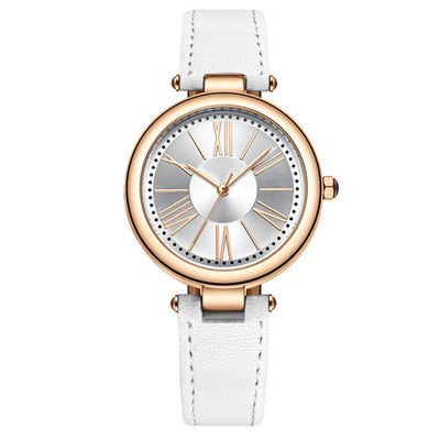 Wearproof Women'S Stainless Steel Waterproof Watch 3Pin Design