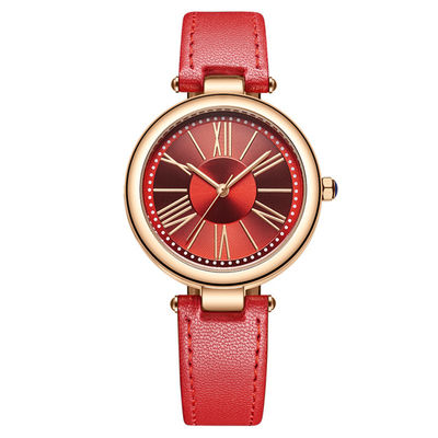Wearproof Women'S Stainless Steel Waterproof Watch 3Pin Design