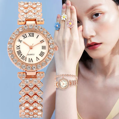 100g Women Quartz Wrist Watch , OEM Diamond Bracelet Watch For Ladies