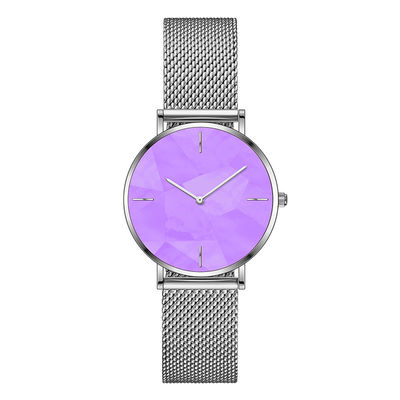 SS316L Women'S Quartz Stainless Steel Watch 3atm Water Resistant