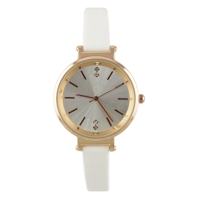 Encrusted Women Diamond Watch 30m Waterproof Pointer Display