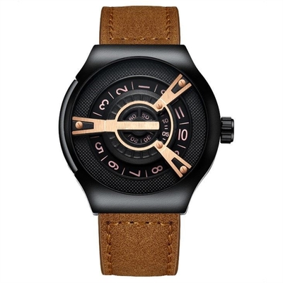 3BAR Waterproof Alloy Quartz Wrist Watch Mineral Glass 13mm Case
