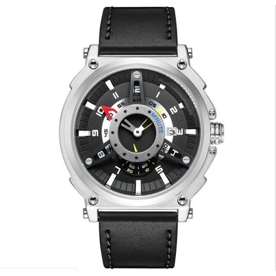 11.5mm Case Alloy Quartz Wrist Watch Pin Buckle Outdoor Personality Belt ROHS