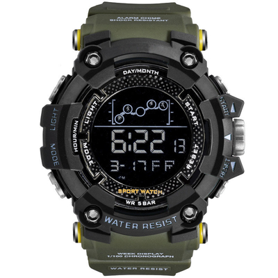 50M Waterproof Luminous Dial Multi Sport Hybrid Smartwatch