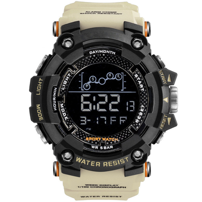 50M Waterproof Luminous Dial Multi Sport Hybrid Smartwatch