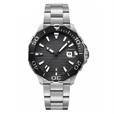 47.6mm Dial Mens Mechanical Stainless Steel Watch ROHS