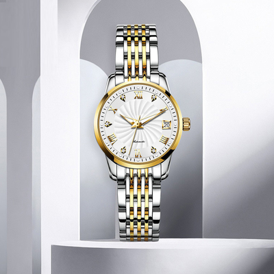 Diamond Waterproof Woman Modern Sophisticate Watch Mechanical Business