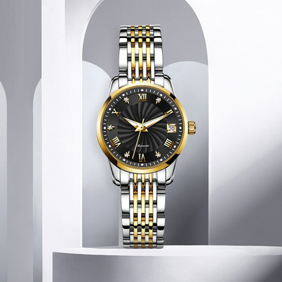 Diamond Waterproof Woman Modern Sophisticate Watch Mechanical Business