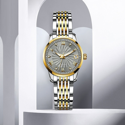 Diamond Waterproof Woman Modern Sophisticate Watch Mechanical Business