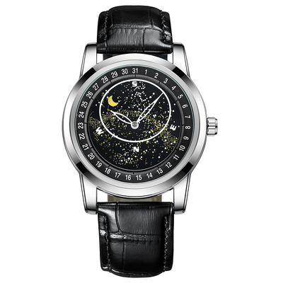 Mens Illuminated Dial Automatic Mechanical Watch Luminous Men'S Watch
