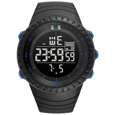 Analog Digital Chronos Sport Watch Black Dial Sports Watch 50 Meters Waterproof