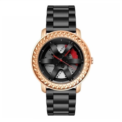 Sports Stainless Steel Chronograph Watch 310mm Length Wear Resistant
