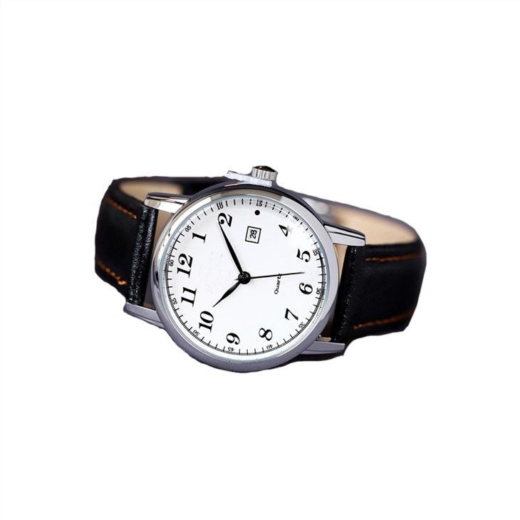 Alloy Case Women'S Watch Leather Band Small Face Ladies Watch Brown Leather Strap