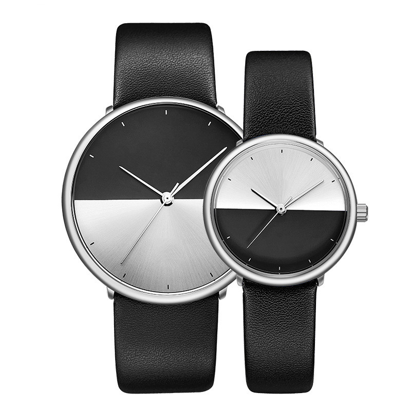 7mm Thick PU Belt Or Genuine Leather Watch 3ATM With Sapphire Crystal Glass
